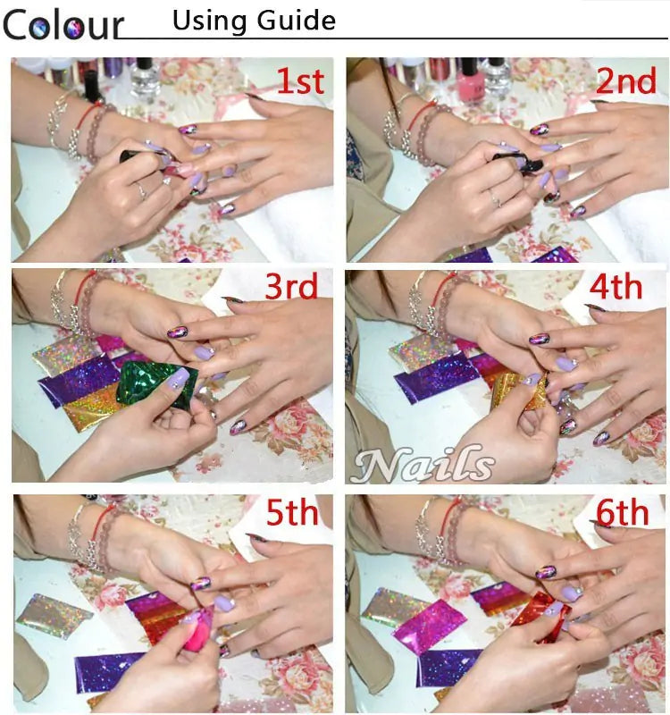 Versatile Nail Art Stickers for Instant Glam