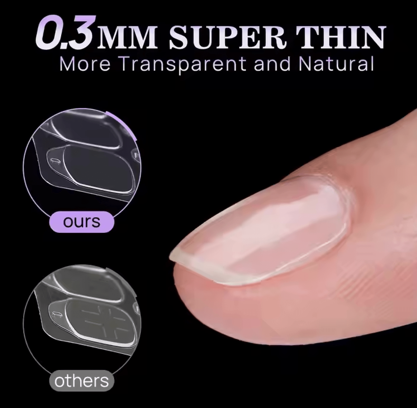 Press On Nail Adhesive Tabs | Reusable, 300 Pcs, Secure Hold - GNS Beauty & Personal Care