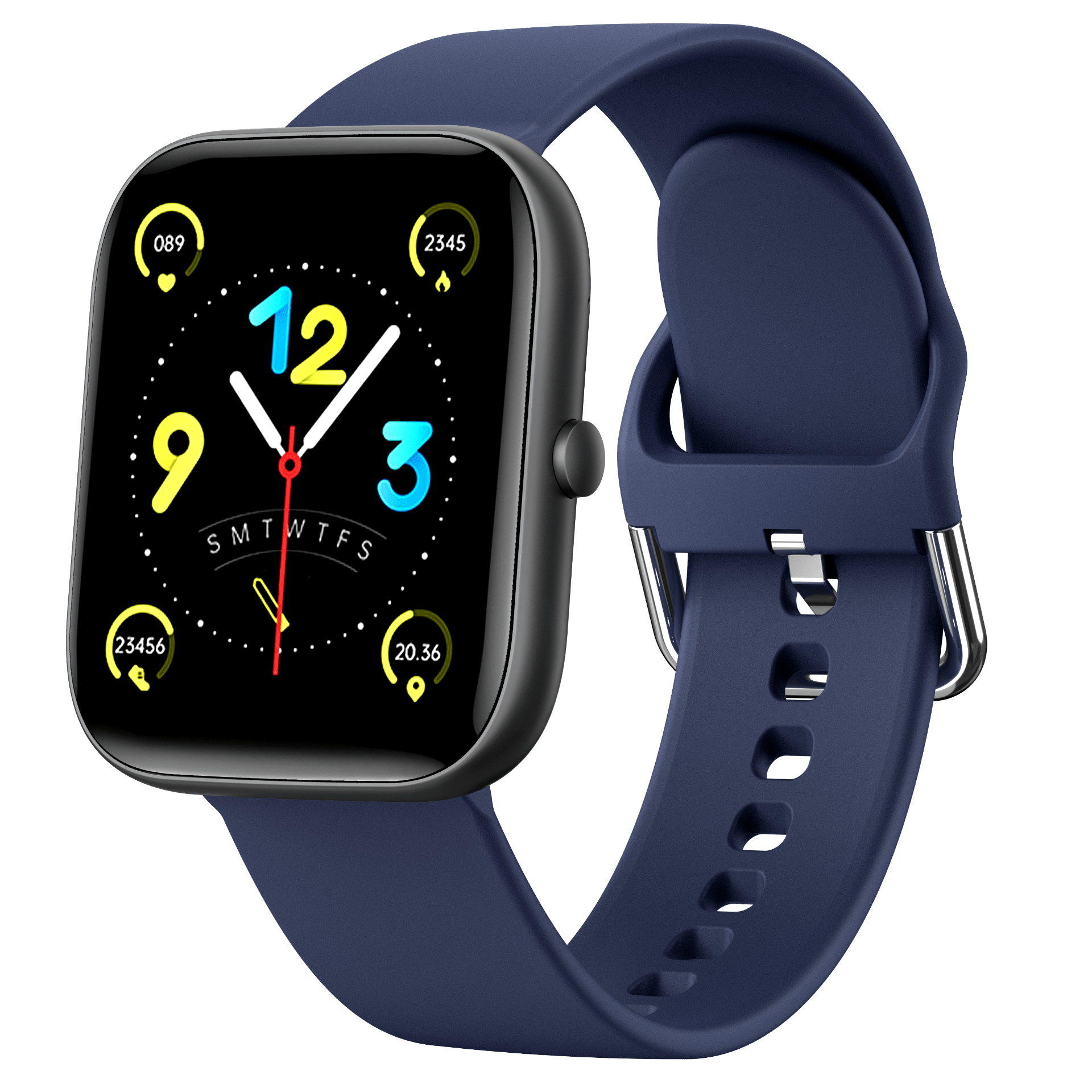 PRO FIT SOLO IP67 Waterproof Smartwatch, 1.69" OLED, Health & Fitness Tracker - GNS Beauty & Personal Care