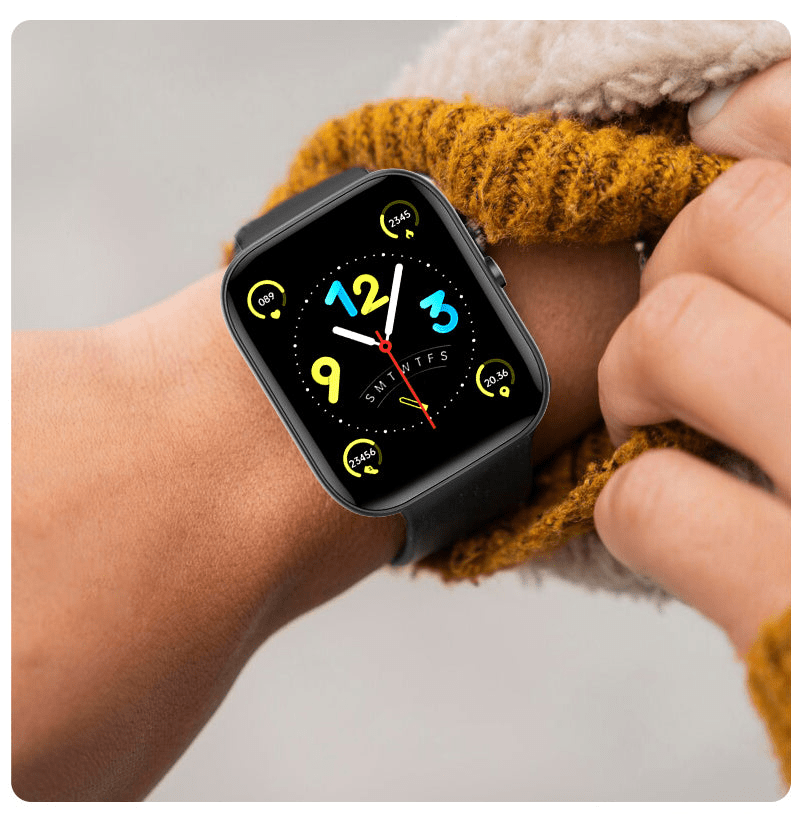 PRO FIT SOLO IP67 Waterproof Smartwatch, 1.69" OLED, Health & Fitness Tracker - GNS Beauty & Personal Care