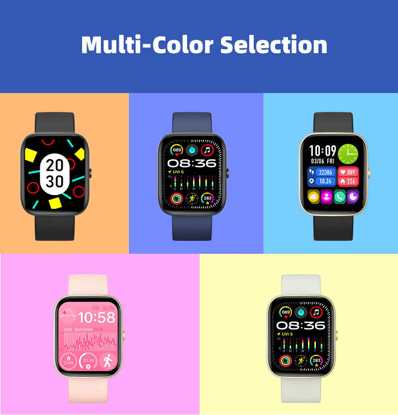 PRO FIT SOLO IP67 Waterproof Smartwatch, 1.69" OLED, Health & Fitness Tracker - GNS Beauty & Personal Care