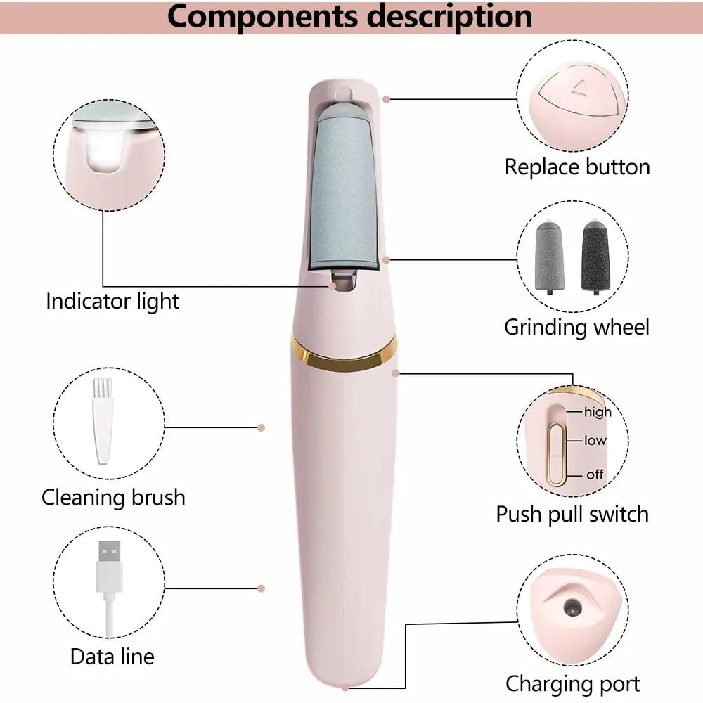 Professional Electric Foot Care Set – Luxury Pedicure Treatment Anytime, Anywhere - GNS Beauty & Personal Care