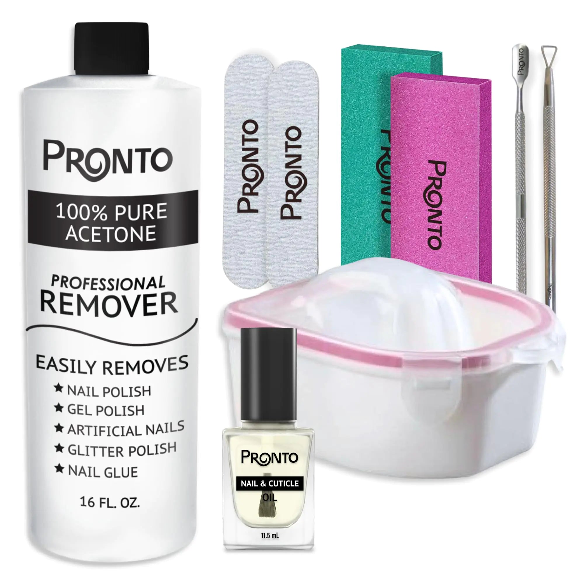 Pronto Gel Nail Polish Remover Kit - GNS Beauty & Personal Care