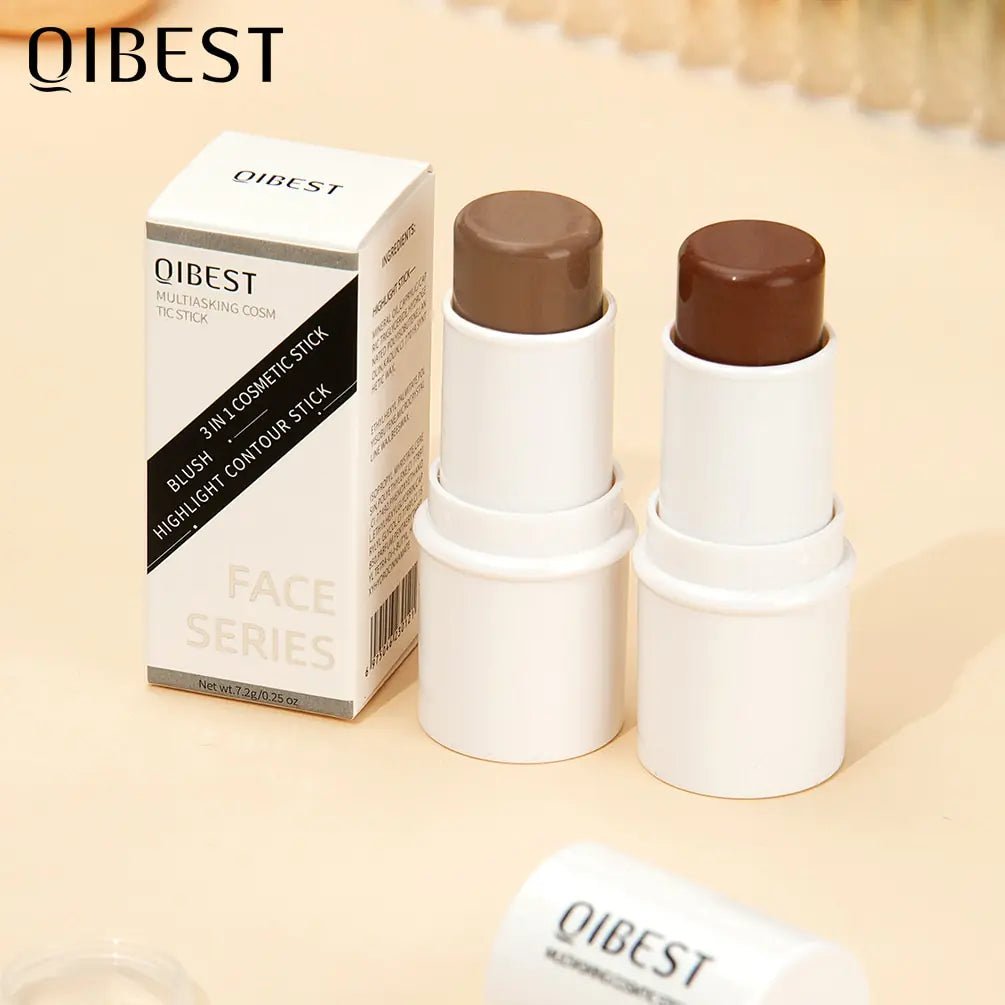 QIBEST Makeup Bronzer Stick – Instant Glow & Flawless Contouring - GNS Beauty & Personal Care