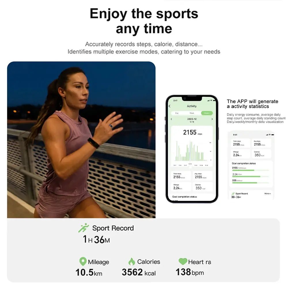R02 Smart Ring – Elevate Your Health and Fitness with Style - GNS Beauty & Personal Care