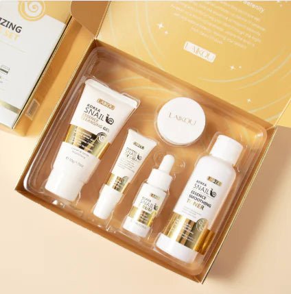 Radiant Skin Snail Skincare Set – Nourish, Repair &amp; Hydrate for a Healthy Glow - GNS Beauty & Personal Care