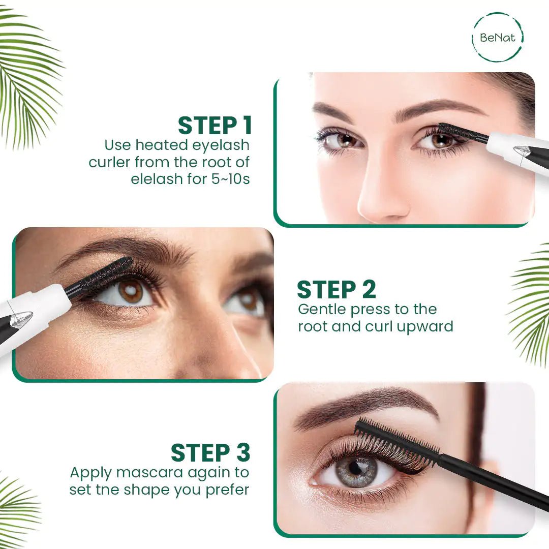 Rechargeable Electric Eyelash Curler – Long - Lasting Curl with Gentle Heat - GNS Beauty & Personal Care