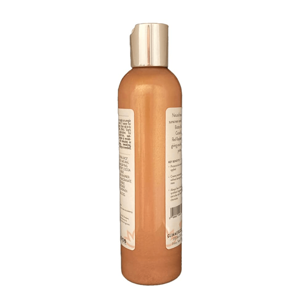 Reef - Safe Sunscreen SPF 40 - Glimmer Goddess Organic Shimmer Lotion - GNS Beauty & Personal Care