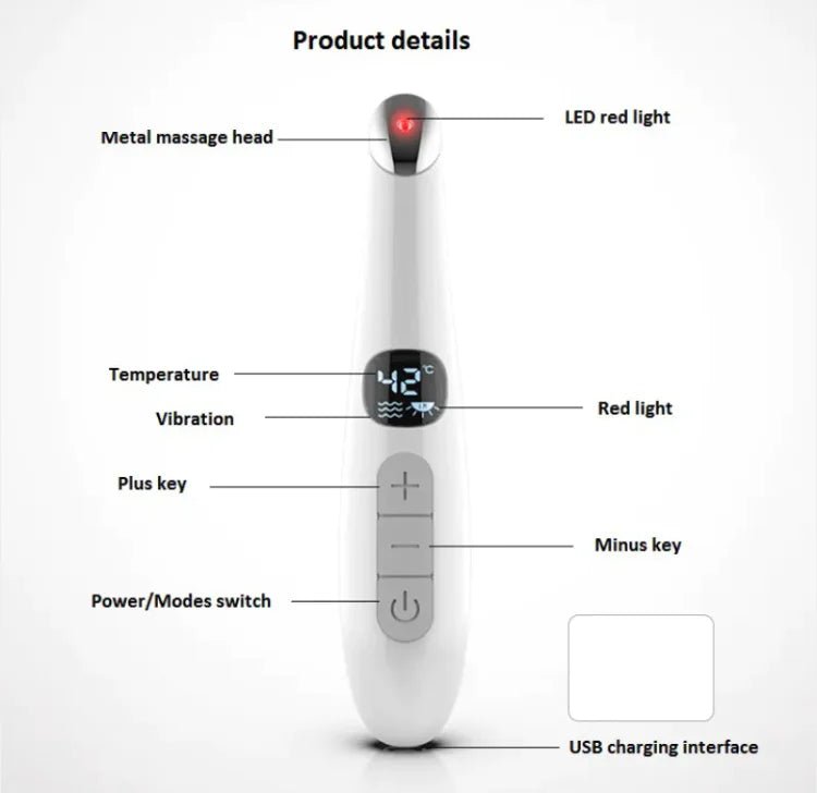 RevitalEyes Smart Eye Massager – Daily Rejuvenation for Tired Eyes - GNS Beauty & Personal Care