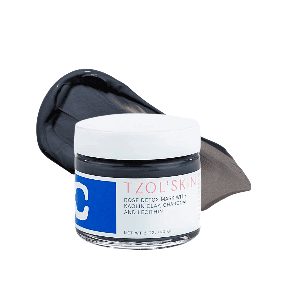 Rose Detox Mask with Kaolin Clay, Charcoal, & Lecithin - GNS Beauty & Personal Care