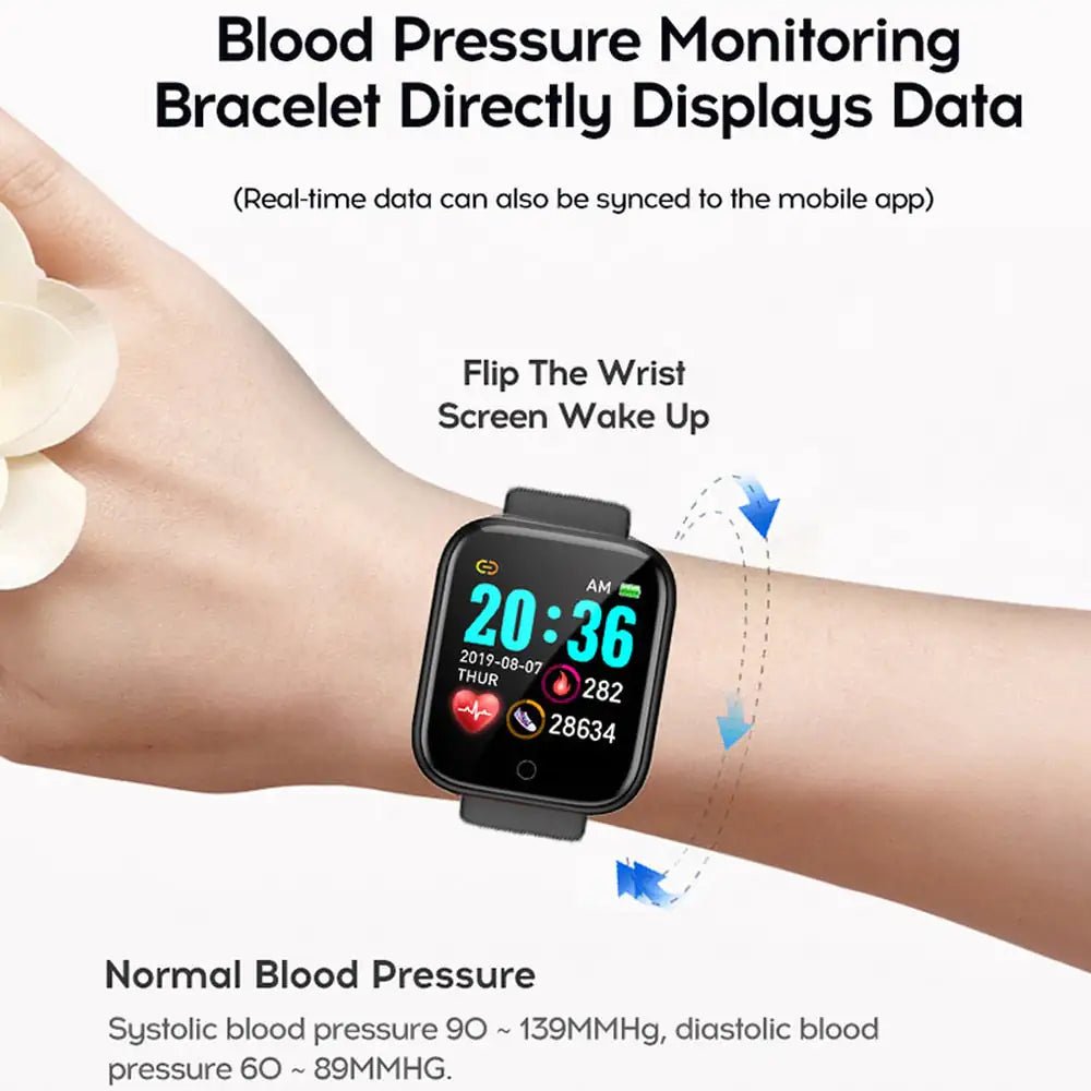 Rugged Waterproof Fitness Smartwatch - Ultimate Adventure Companion - GNS Beauty & Personal Care