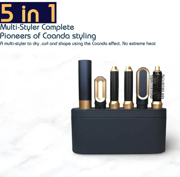 5-in-1 Multi-Function Curling Iron & Hair Styler