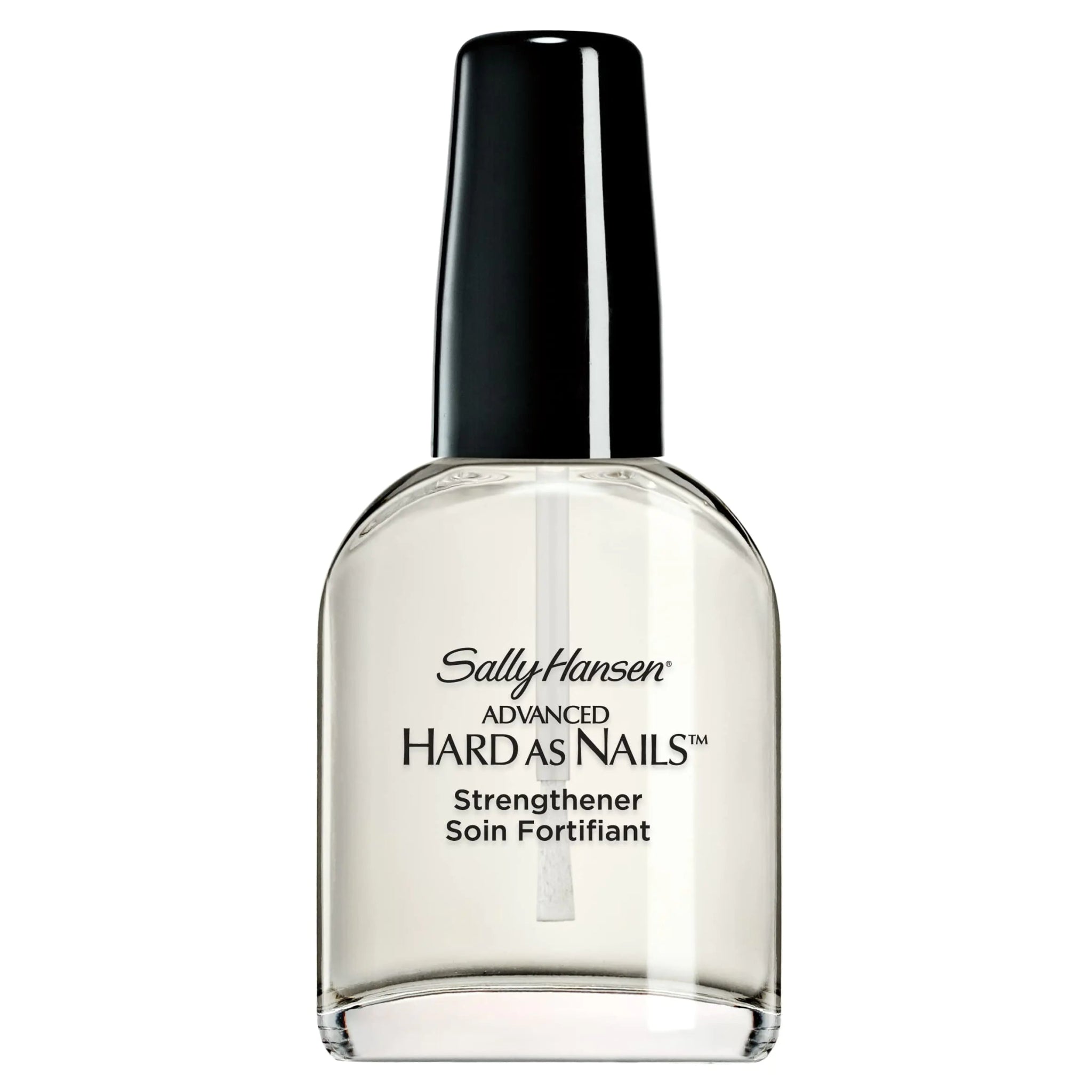 Sally Hansen Advanced Hard as Nails™ | Clear Nail Strengthener with Retinol & Nylon, High Shine Finish, 0.45 Fl Oz - GNS Beauty & Personal Care