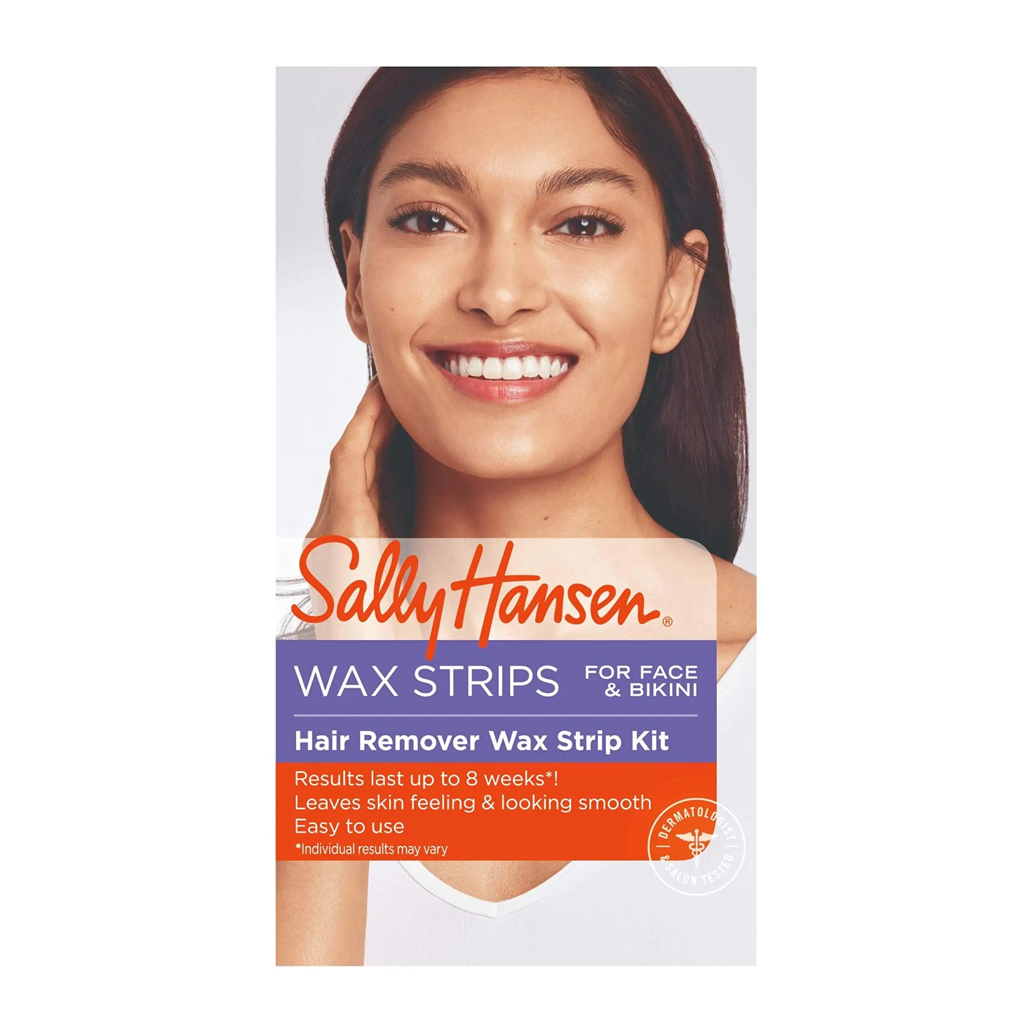 Sally Hansen Home Waxing Kit for Face and Body, 34 Strips - GNS Beauty & Personal Care