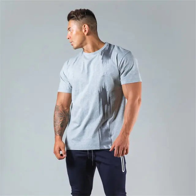 Breathable Cotton Gym Shirt