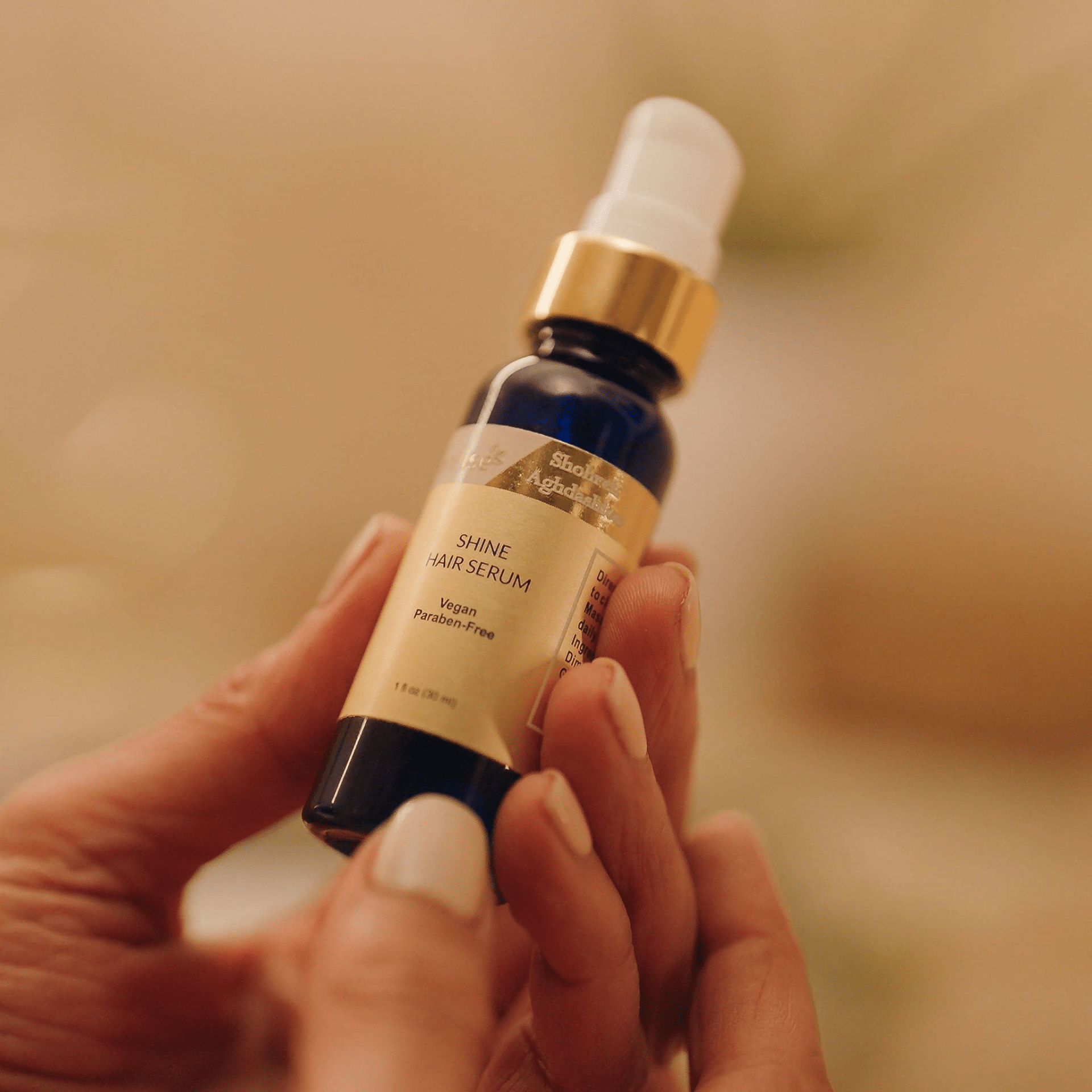 Shohreh Aghdashloo by Aniise Shine Hair Serum - Frizz Control & Smoothness - GNS Beauty & Personal Care
