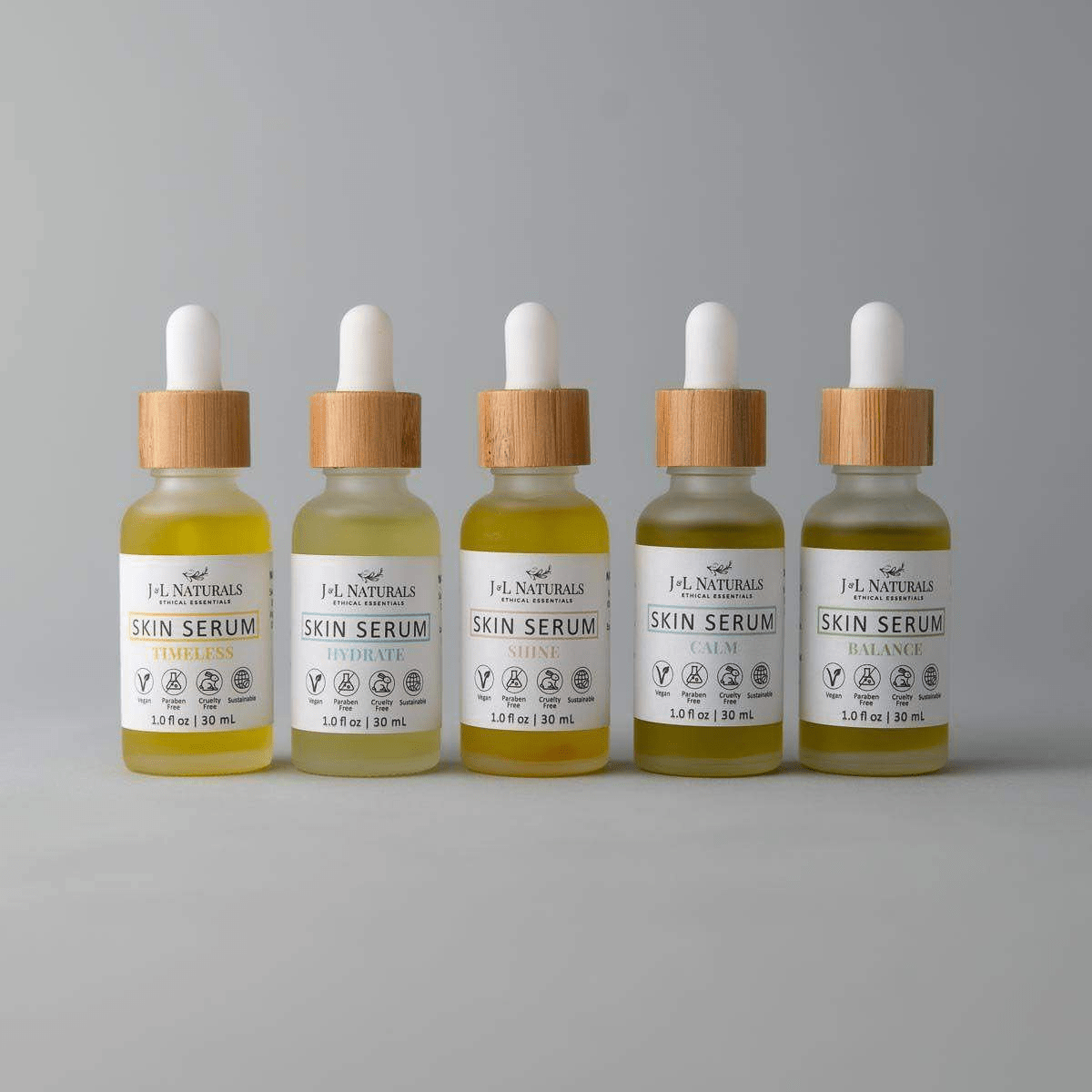 Skin Serum Bundle (5 - Pack) – Plant - Powered Care for Every Skin Type - GNS Beauty & Personal Care