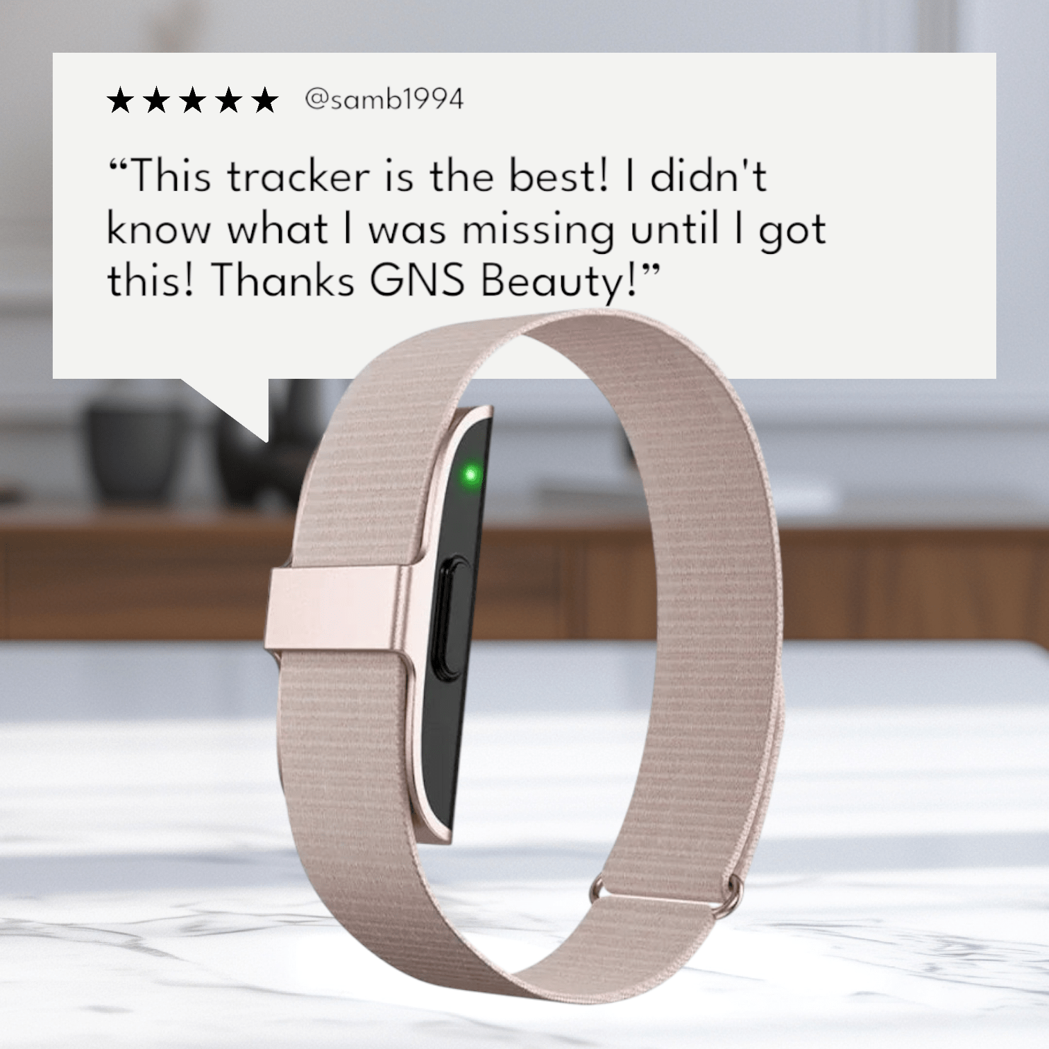 Sleek Smart Fitness Tracker Bracelet with Health Monitoring - GNS Beauty & Personal Care