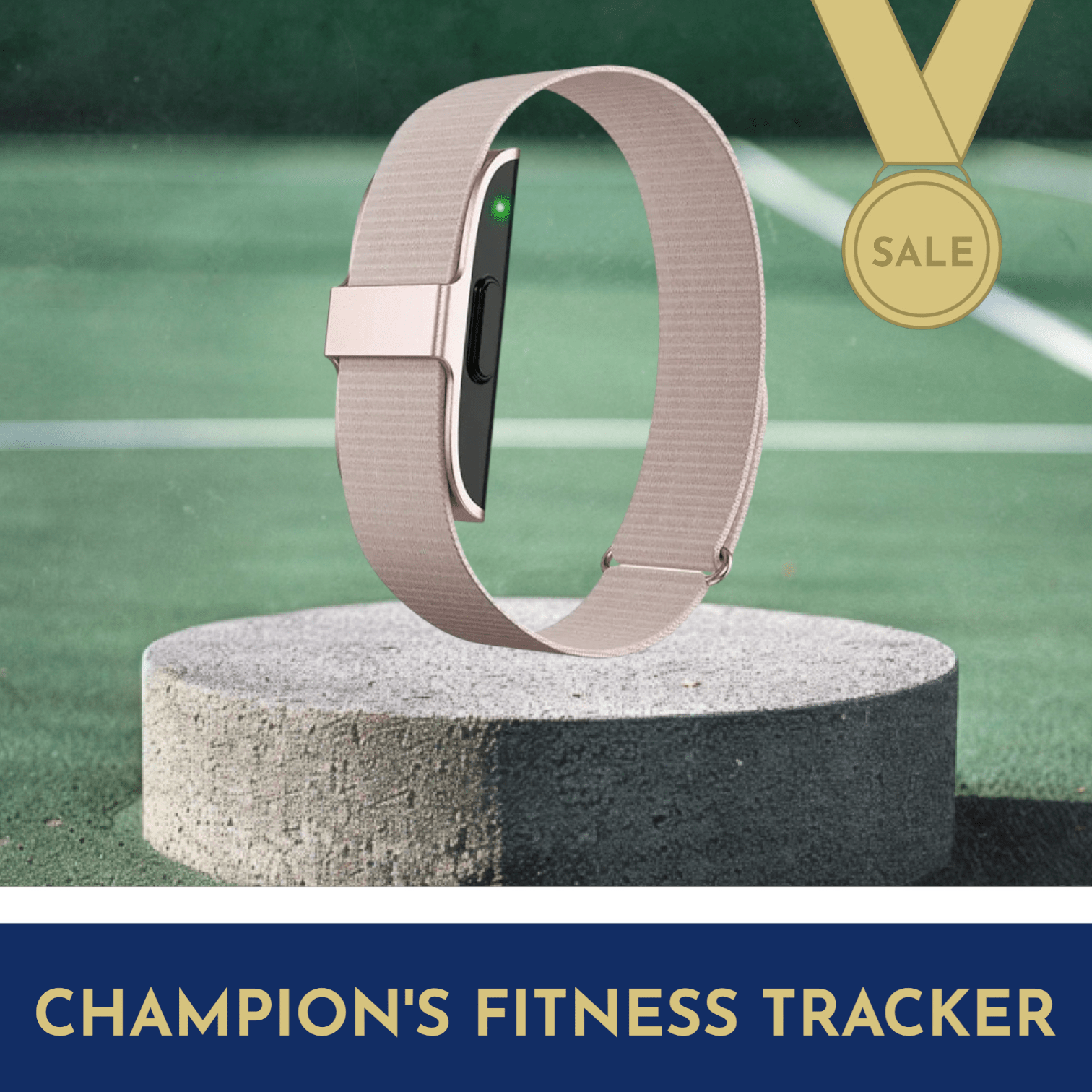 Sleek Smart Fitness Tracker Bracelet with Health Monitoring - GNS Beauty & Personal Care
