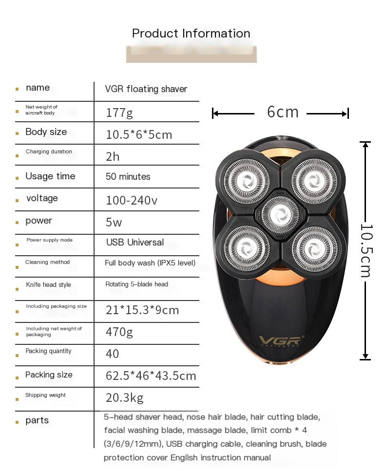 Smart LED Display Electric Hair Clipper – Precision Grooming Anytime, Anywhere - GNS Beauty & Personal Care
