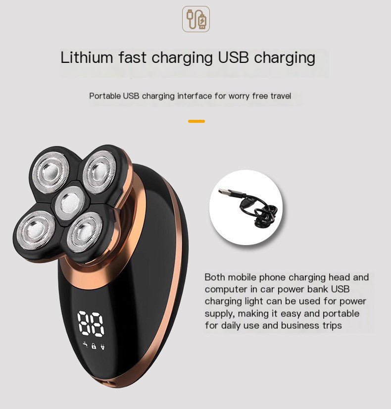 Smart LED Display Electric Hair Clipper – Precision Grooming Anytime, Anywhere - GNS Beauty & Personal Care