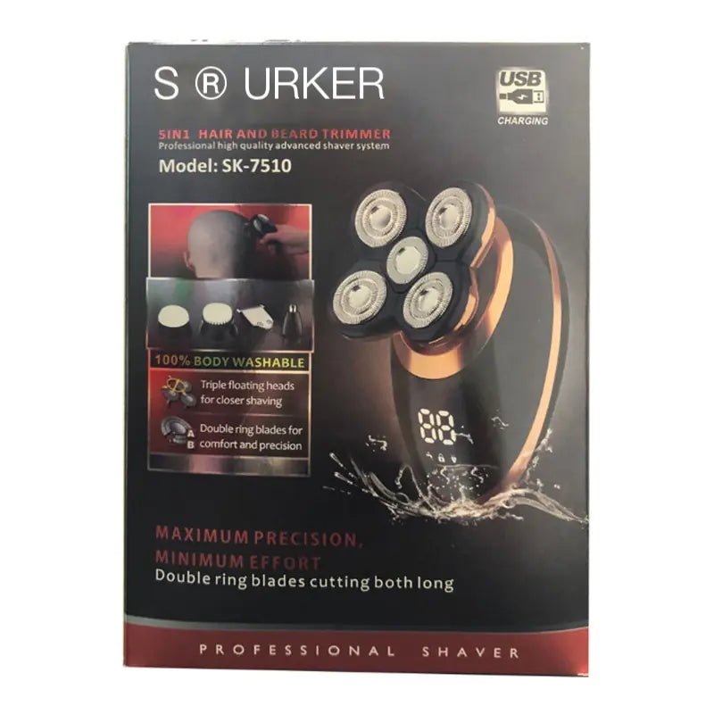 Smart LED Display Electric Hair Clipper – Precision Grooming Anytime, Anywhere - GNS Beauty & Personal Care