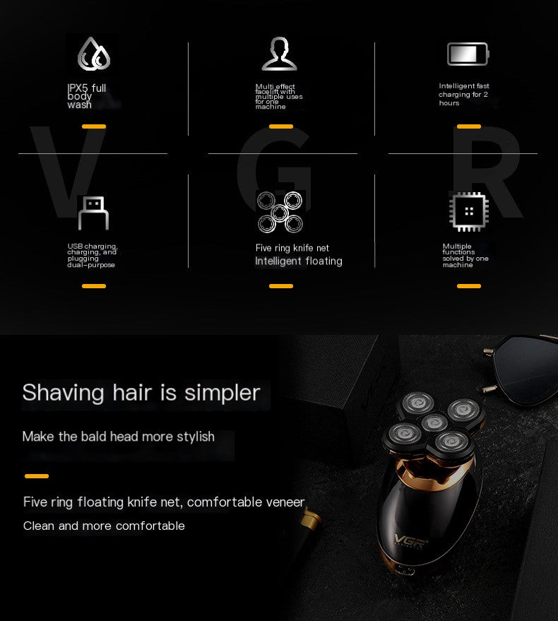 Smart LED Display Electric Hair Clipper – Precision Grooming Anytime, Anywhere - GNS Beauty & Personal Care