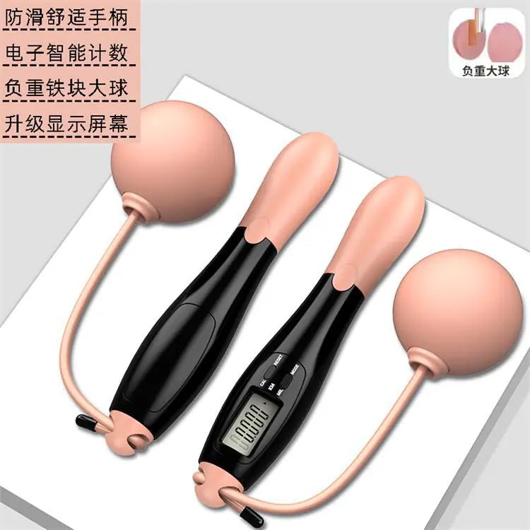 Smart Wireless Jump Rope with Weighted Ball & Counter - Electronic Fitness Rope - GNS Beauty & Personal Care