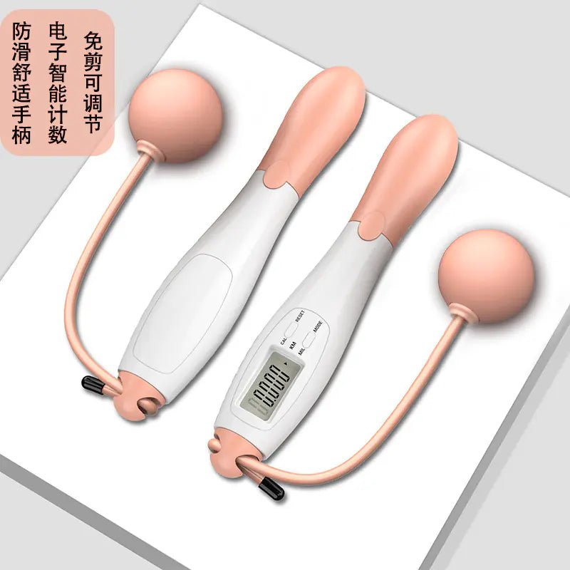 Smart Wireless Jump Rope with Weighted Ball & Counter - Electronic Fitness Rope - GNS Beauty & Personal Care