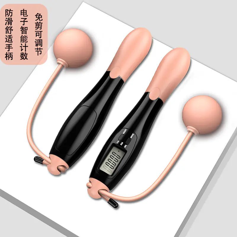 Smart Wireless Jump Rope with Weighted Ball & Counter - Electronic Fitness Rope - GNS Beauty & Personal Care