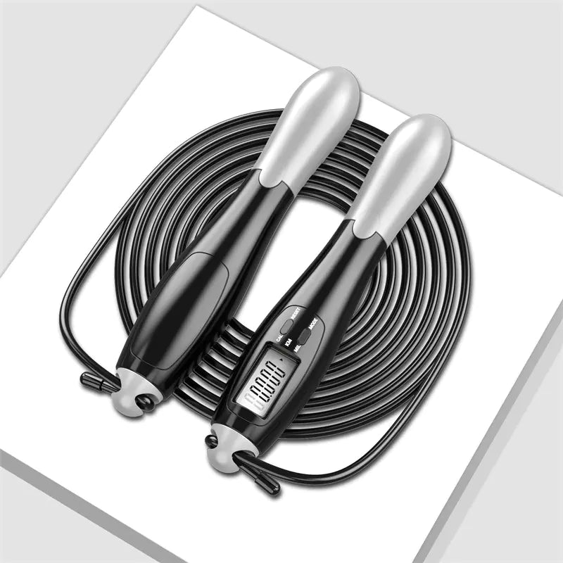 Smart Wireless Jump Rope with Weighted Ball & Counter - Electronic Fitness Rope - GNS Beauty & Personal Care