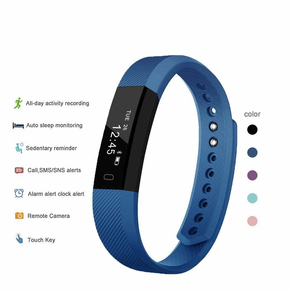 SmartFit Slim Activity Tracker And Monitor Smart Watch With FREE Extra Band - GNS Beauty & Personal Care