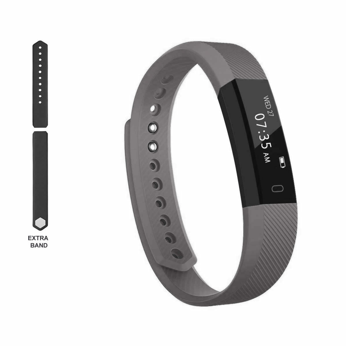 SmartFit Slim Activity Tracker And Monitor Smart Watch With FREE Extra Band - GNS Beauty & Personal Care