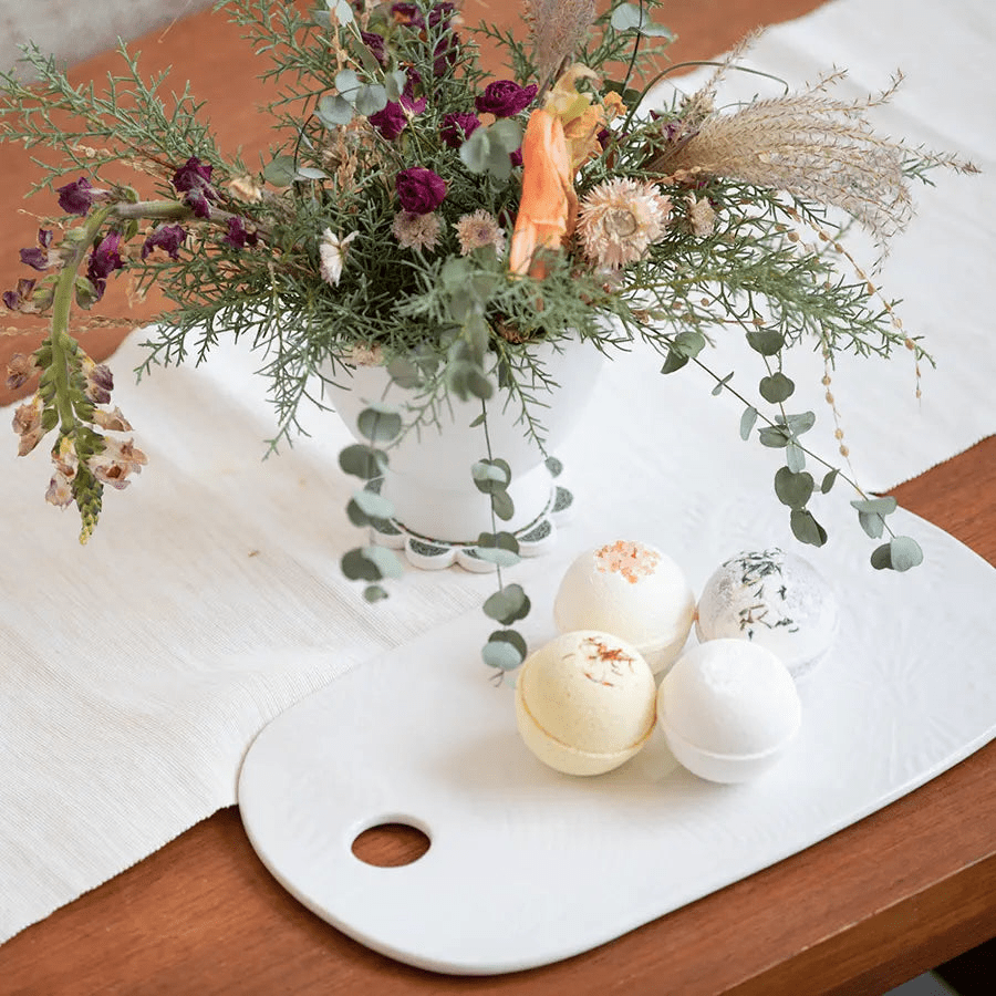 Smell the Roses Natural Bath Bomb – Rose & Citrus - GNS Beauty & Personal Care