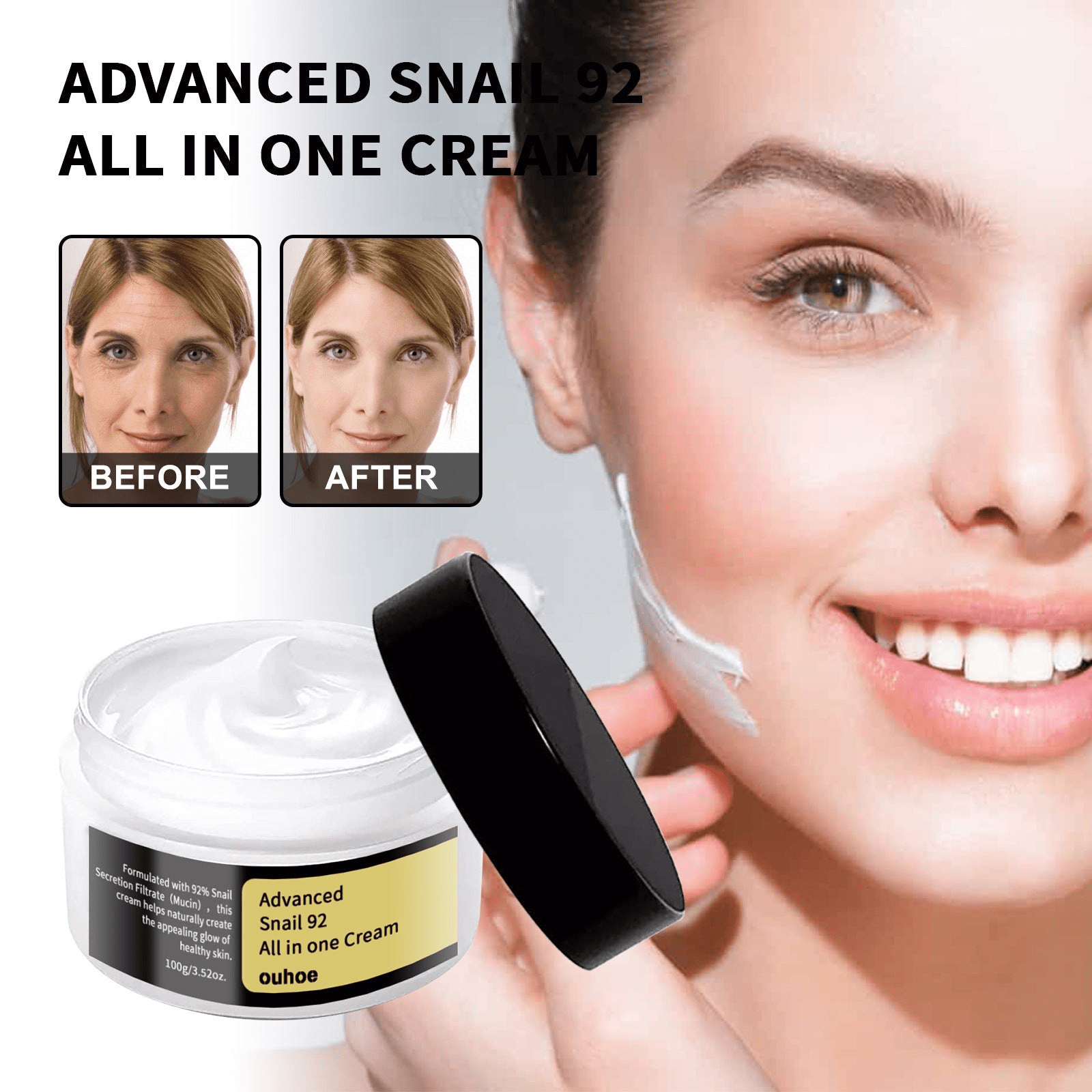 🐌 Snail Cream – Anti - Aging & Skin Firming - GNS Beauty & Personal Care