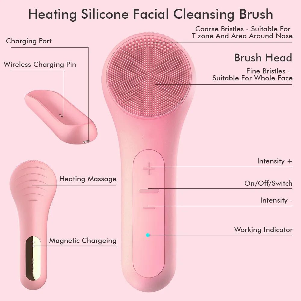 Sonic Facial Cleansing Brush - Deep Cleanse for Radiant Skin - GNS Beauty & Personal Care