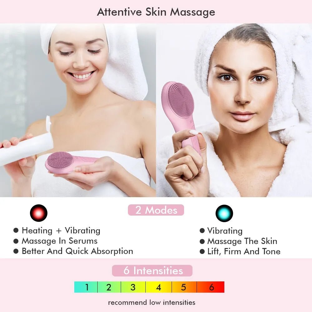 Sonic Facial Cleansing Brush - Deep Cleanse for Radiant Skin - GNS Beauty & Personal Care
