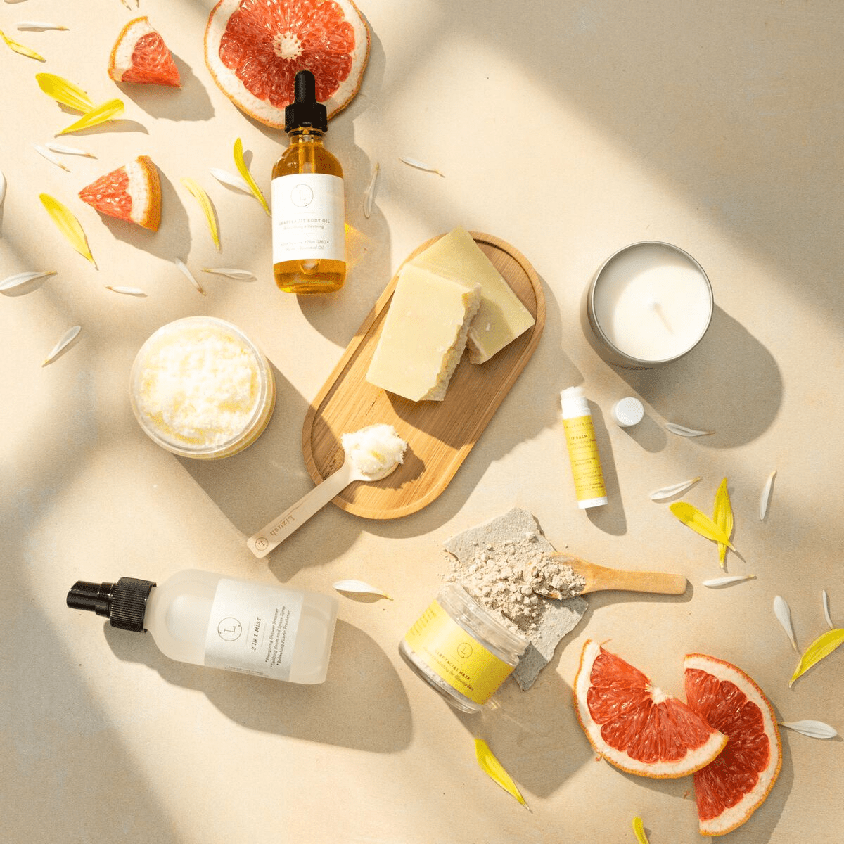 Summery Christmas Care Package – Handmade Natural Bath &amp; Body Gift Box - GNS Beauty & Personal Care