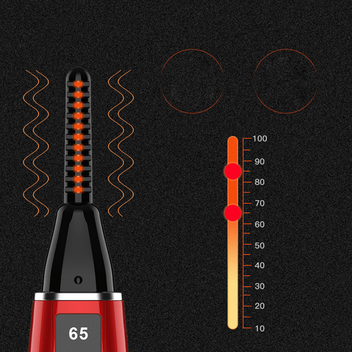 SweetEyes Heated Eyelash Curler Kit with Portable Wand - GNS Beauty & Personal Care