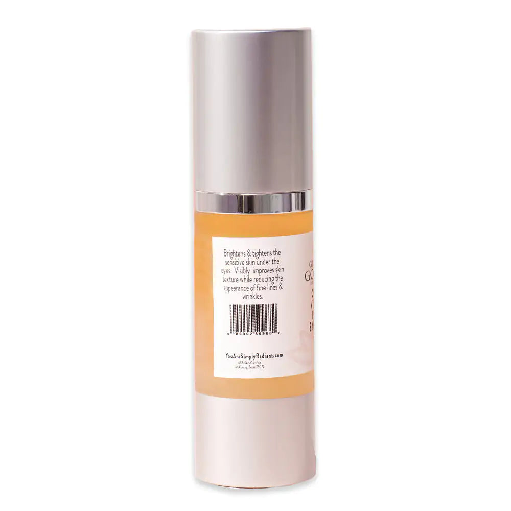 Organic Eye Serum with Vitamin C & Peptides for Dark Circles