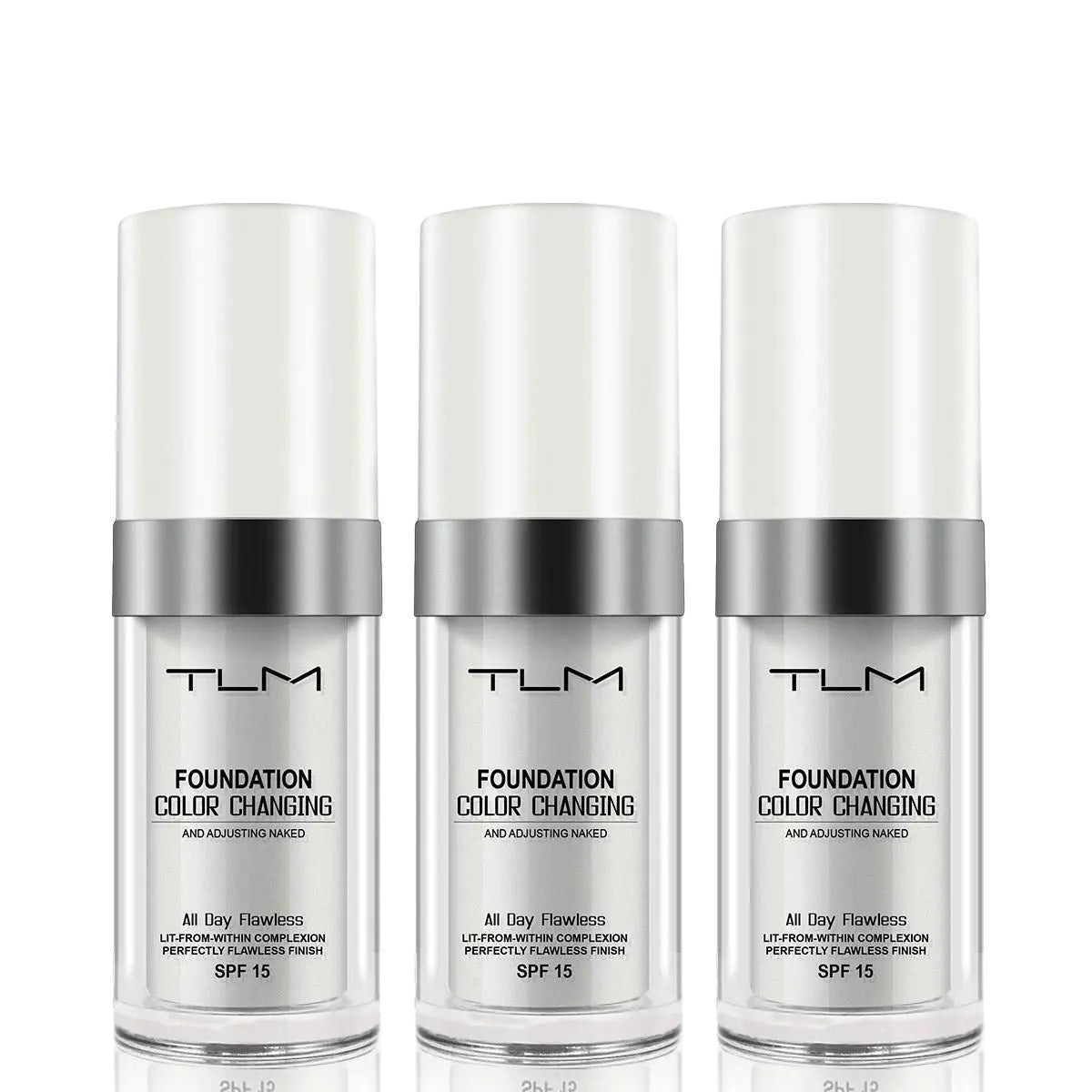 TLM 3 - Piece Flawless Colour Changing Foundation & Concealer with SPF 50 - GNS Beauty & Personal Care
