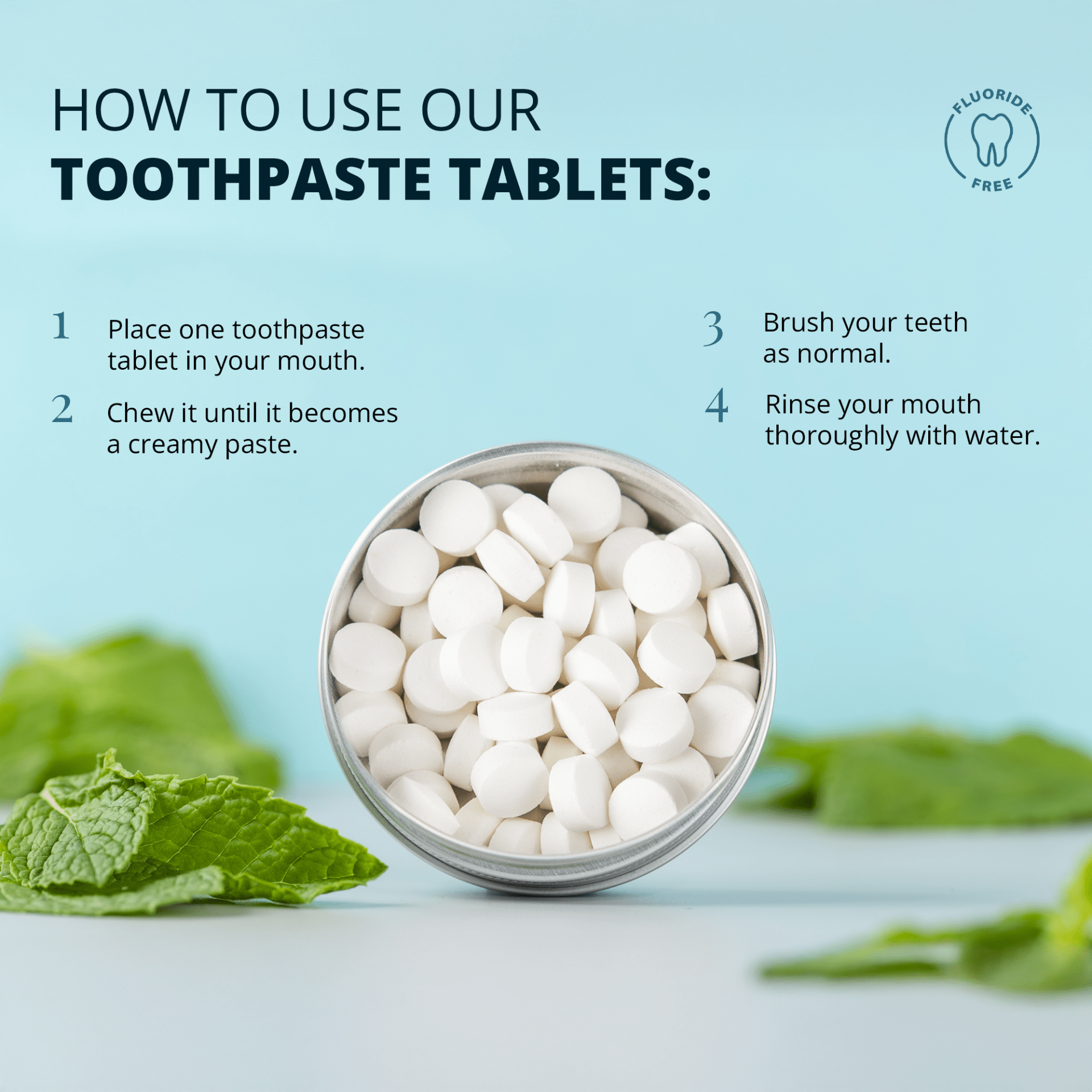 Toothpaste Tablets – A Fresh, Eco - Friendly Upgrade for Your Oral Care - GNS Beauty & Personal Care