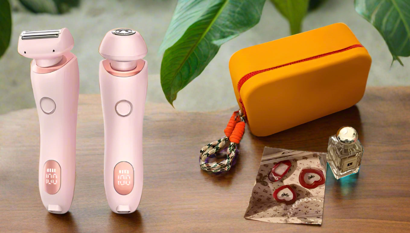 2-in-1 Women's Electric Shaver – Smooth, Gentle & Efficient Grooming