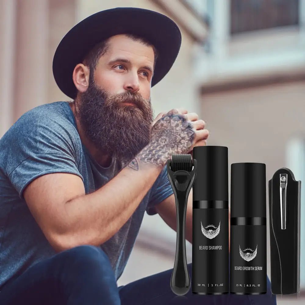 Ultimate Beard Growth Kit – Precision Grooming &amp; Deep Nourishment for a Perfect Beard - GNS Beauty & Personal Care