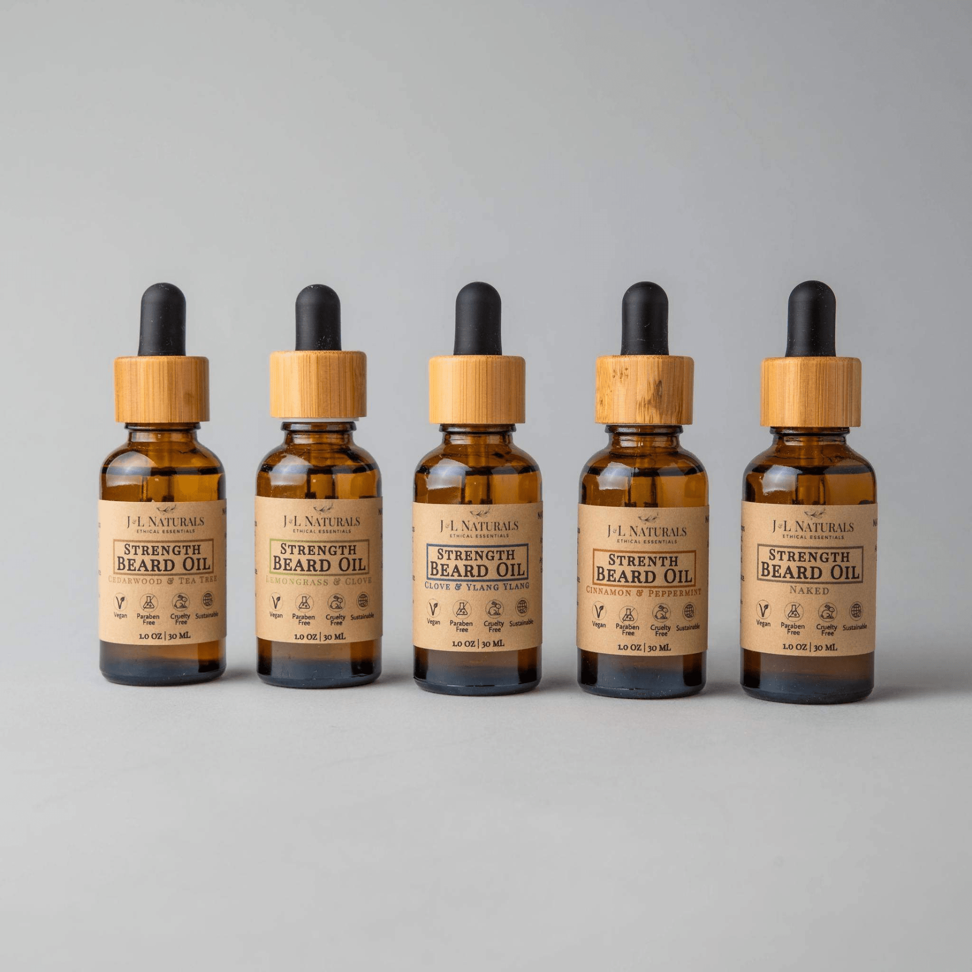 Ultimate Beard Growth Oil Set - Best Beard Oil for Fuller, Healthier Beards - GNS Beauty & Personal Care