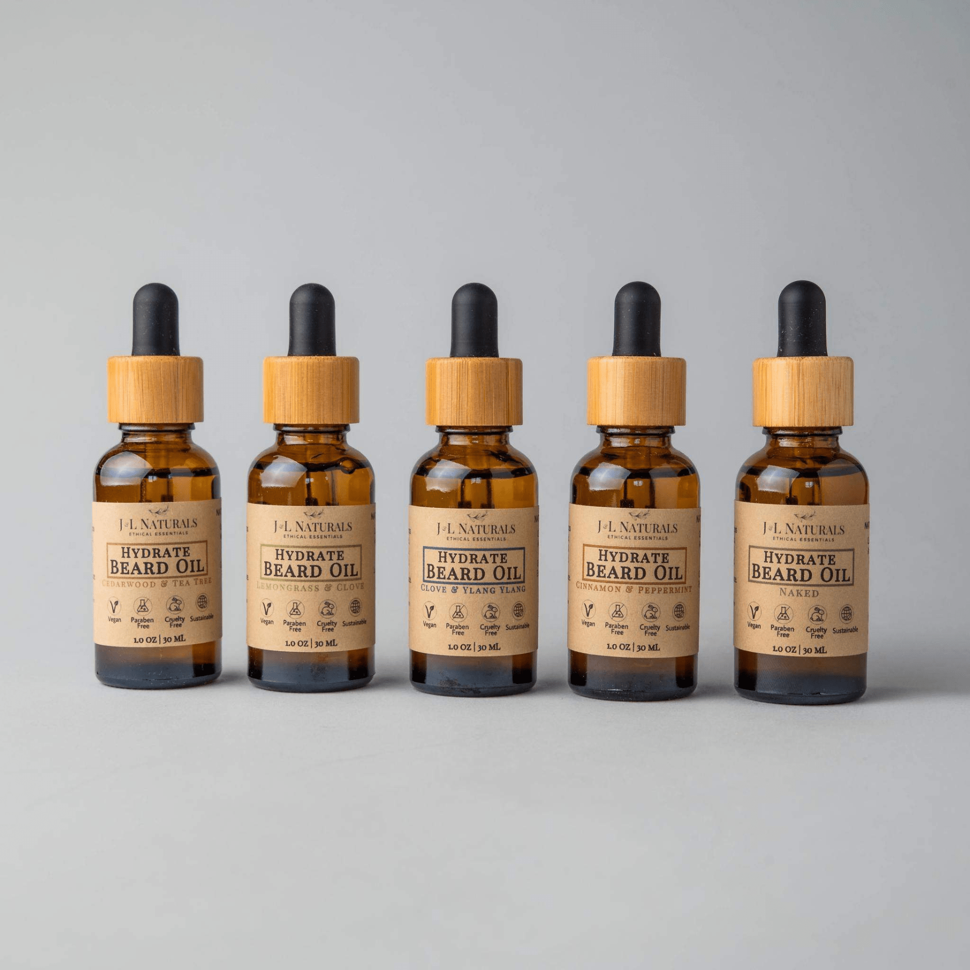 Ultimate Beard Growth Oil Set - Best Beard Oil for Fuller, Healthier Beards - GNS Beauty & Personal Care