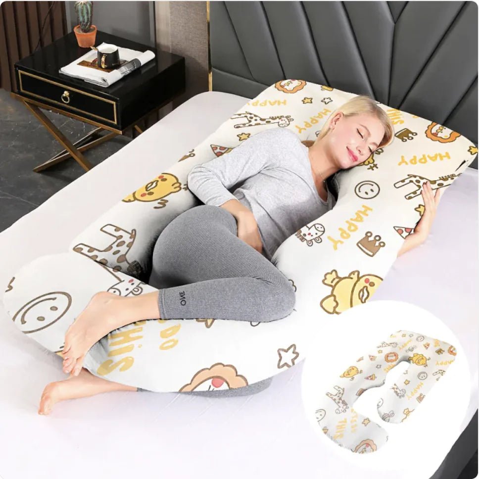 Ultimate J - Shaped Pregnancy Pillow for Comfort & Support - GNS Beauty & Personal Care
