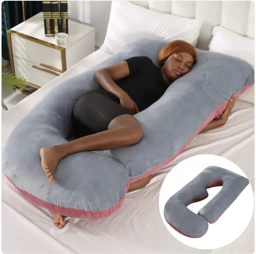 Ultimate J - Shaped Pregnancy Pillow for Comfort & Support - GNS Beauty & Personal Care