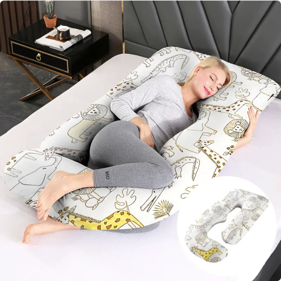 Ultimate J - Shaped Pregnancy Pillow for Comfort & Support - GNS Beauty & Personal Care
