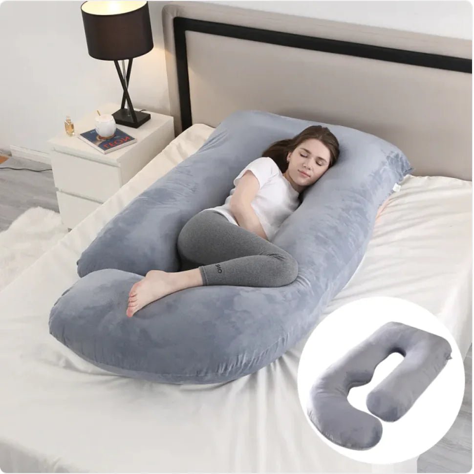 Ultimate J - Shaped Pregnancy Pillow for Comfort & Support - GNS Beauty & Personal Care